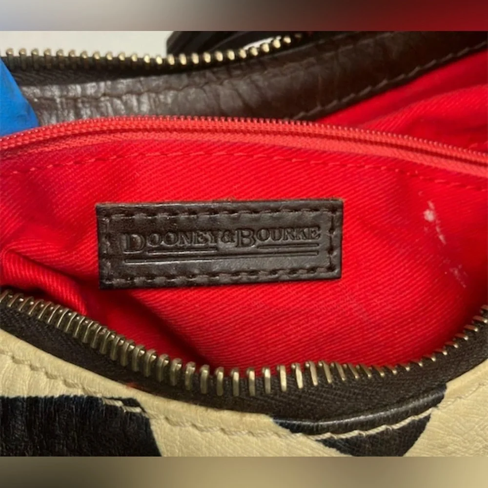 Dooney & Bourke Giraffe Animal Print Shoulder Bag w/ COA in EUC - Picture 14 of 14